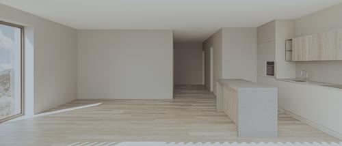 Obývací pokoj Kuchyně - Základní výbava Standard světlá